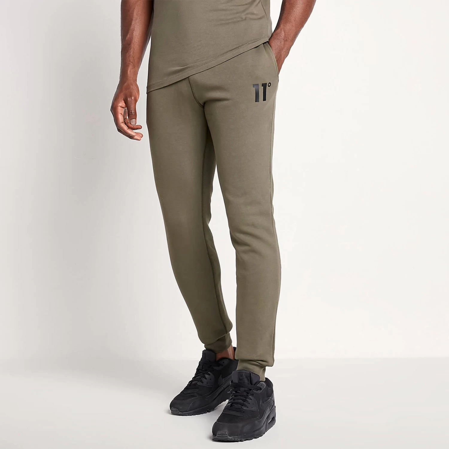 11 Degrees Core Joggers Regular Fit – Khaki 1 11 Degrees Core Joggers Regular Fit – Khaki
