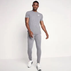 11 Degrees Core Joggers Skinny Fit – Charcoal Marl -11 Degrees Store 13192119 1394882967077494