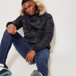 11 Degrees Missile Heavy Bomber Jacket – Black -11 Degrees Store 13193160 5814882982865006