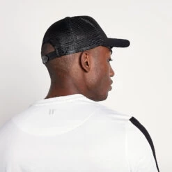 11 Degrees Trucker Cap High Build Logo – Blackout -11 Degrees Store 13193361 1144882983724917