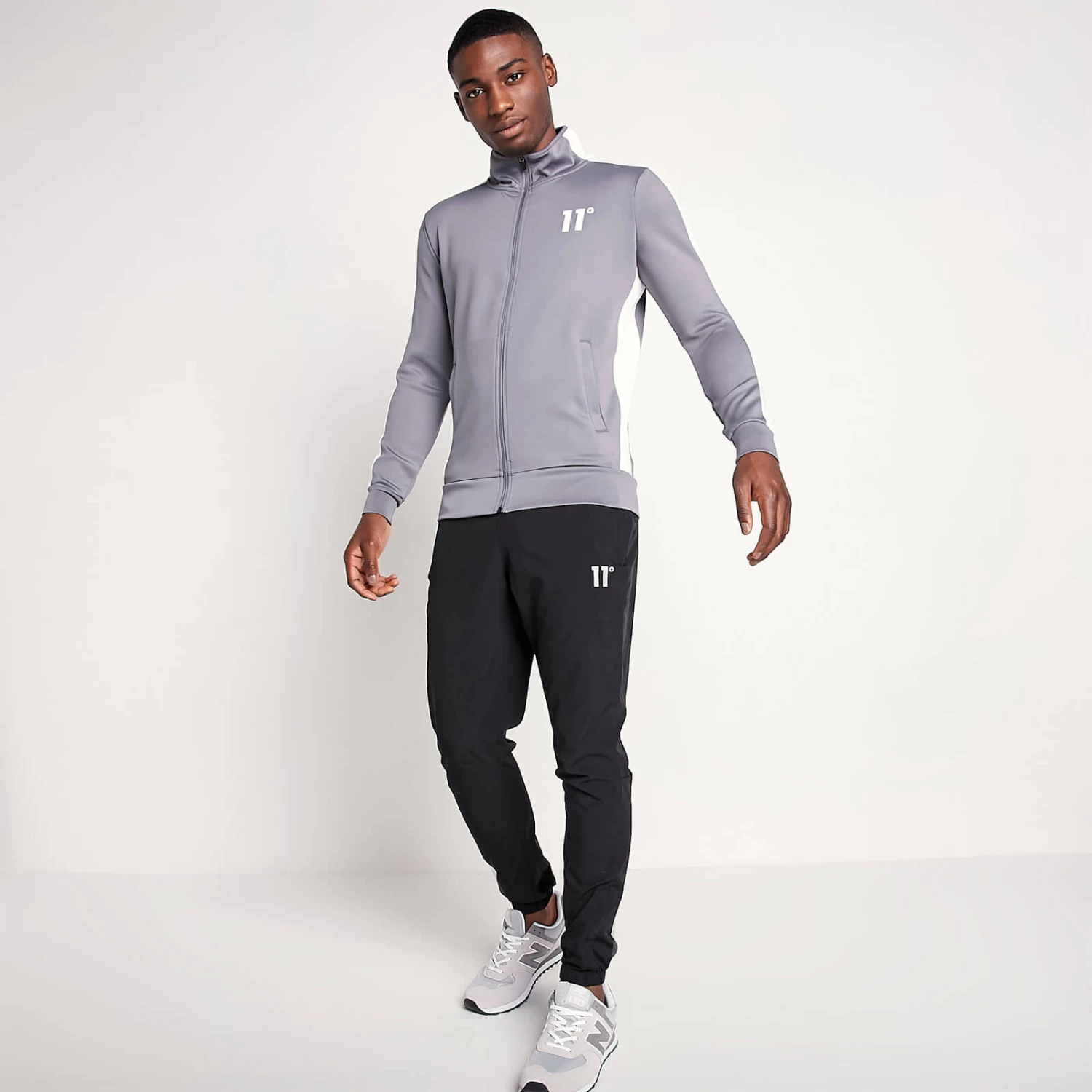 CORE Track Top – Steel / White 7 CORE Track Top – Steel / White - Image 7