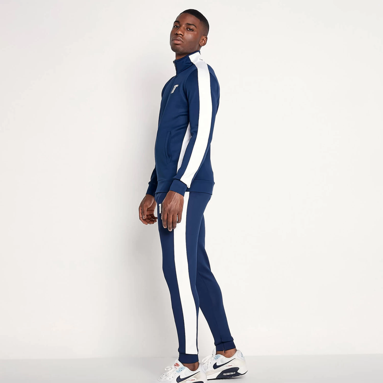 CORE Track Top – Insignia / White 4 CORE Track Top – Insignia / White - Image 4