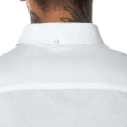 11 Degrees Long Sleeve Contrast Logo Shirt – White -11 Degrees Store 13193508 8284882981989747