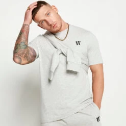 11 Degrees Essentials Set – Grey Marl