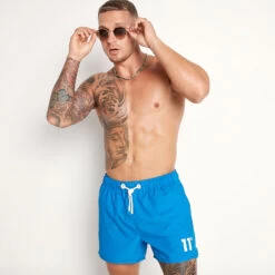 11 Degrees Core Swim Shorts – Skydiver Blue -11 Degrees Store 13195146 9754974687813009