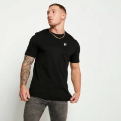 11 Degrees 3 Pack Essential Muscle Fit Short Sleeve T-Shirts – Black / White / Grey Marl 7 11 Degrees 3 Pack Essential Muscle Fit Short Sleeve T-Shirts – Black / White / Grey Marl -11 Degrees Store 13196623 4994936332381822