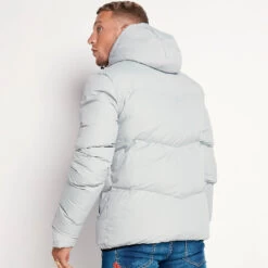 11 Degrees Large Panel Puffer Jacket – Silver 7 11 Degrees Large Panel Puffer Jacket – Silver -11 Degrees Store 13199459 1494883746899597