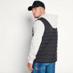 11 Degrees Hybrid Space Jacket – Black / Tornado Marl -11 Degrees Store 13200608 2324880631836481