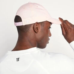 11 Degrees Baseball Logo Cap – Chalk Pink -11 Degrees Store 13200616 4134883817696648