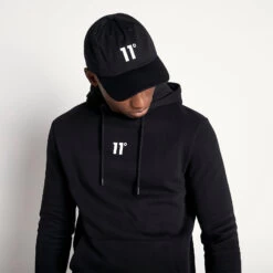 11 Degrees Baseball Logo Cap – Black/White -11 Degrees Store 13200617 2054883818157493