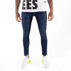 11 Degrees Sustainable Stretch Jeans Skinny Fit – Indigo Wash