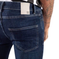 11 Degrees Sustainable Stretch Jeans Skinny Fit – Indigo Wash -11 Degrees Store 13200890 7834884563065758