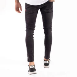 11 Degrees Sustainable Stretch Jeans Skinny Fit – Washed Black -11 Degrees Store 13200929 6824884563197929