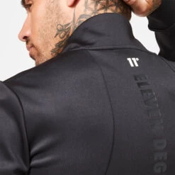 11 Degrees Men's Cut & Sew Track Top - Black -11 Degrees Store 13499029 1084924456570059
