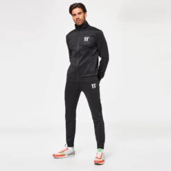 11 Degrees Men's Cut & Sew Track Top - Black -11 Degrees Store 13499029 5634924456507443