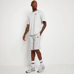 11 Degrees Oversized Flight Shorts – Vapour Grey -11 Degrees Store 13510785 5544987937894763