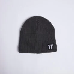 11 Degrees Store 32 11 Degrees Fleece Lined Knitted Beanie – Charcoal