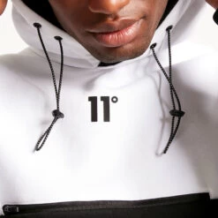 Oversized Pullover Hoodie – Black/White 9 Oversized Pullover Hoodie – Black/White -11 Degrees Store 13953952 1314986337420575