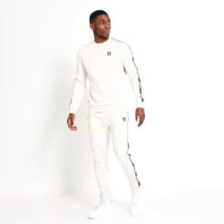 11 Degrees Taped Joggers - Seed Beige -11 Degrees Store 13954008 3145040778715466