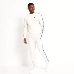 11 Degrees Taped Sweatshirt - Seed Beige -11 Degrees Store 13954020 7145040779129796