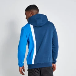 Tall Cut And Sew Colour Block Pullover Hoodie – Insignia/Skydiver Blue/White -11 Degrees Store 13985322 1645060261288544