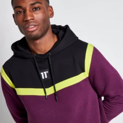 Tall Cut And Sew Pullover Hoodie – Plum Purple/Black/Limeade 9 Tall Cut And Sew Pullover Hoodie – Plum Purple/Black/Limeade -11 Degrees Store 13985336 2105060261795298