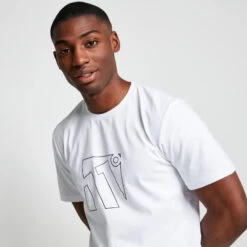 CONTOUR T-Shirt – White -11 Degrees Store 14007799 6115037166308123