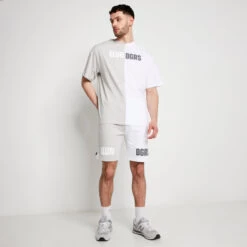 DUO T-Shirt – White / Grey Marl 8 DUO T-Shirt – White / Grey Marl -11 Degrees Store 14007834 1705037167639112
