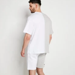 DUO T-Shirt – White / Grey Marl 7 DUO T-Shirt – White / Grey Marl -11 Degrees Store 14007834 8675037167587281