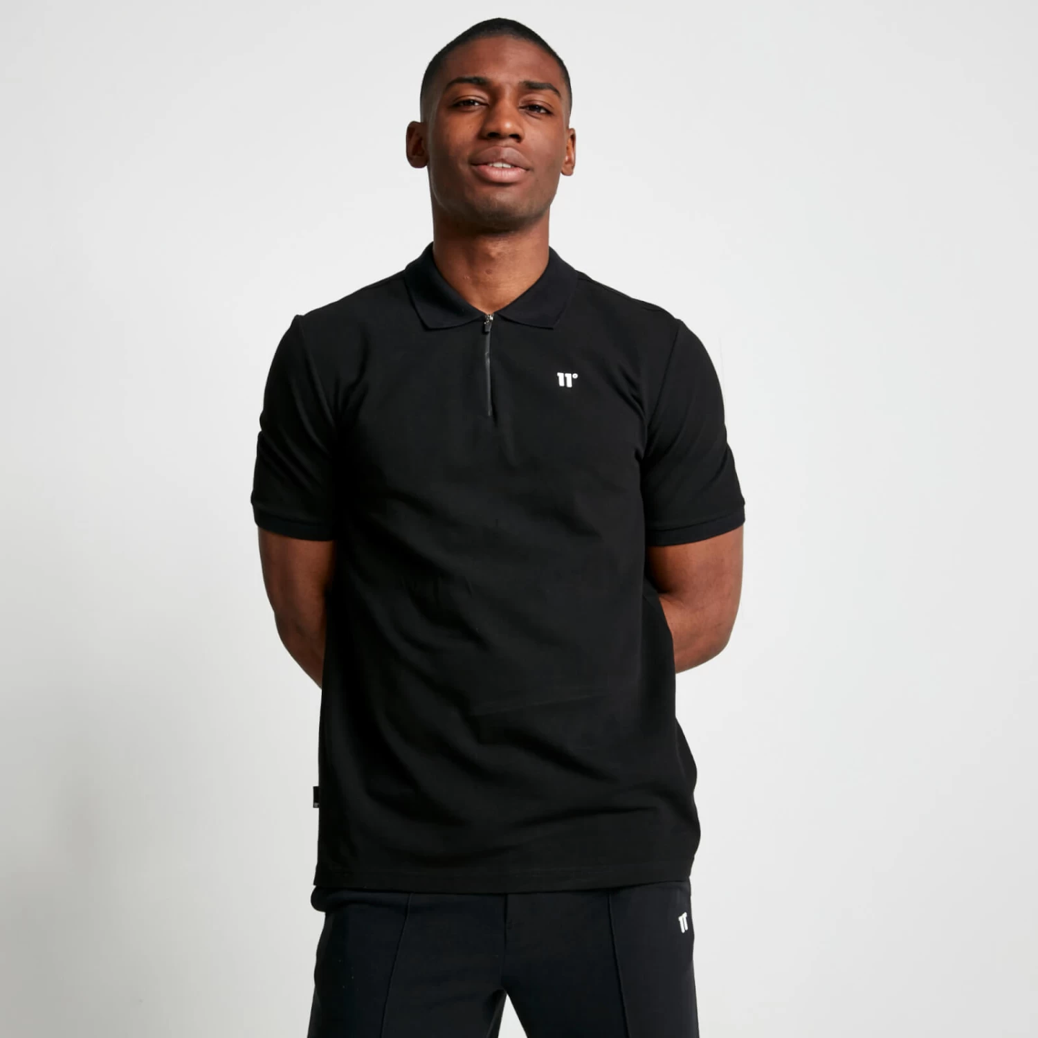 SMART Polo Shirt – Black 2 SMART Polo Shirt – Black - Image 2