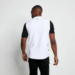 WORK HARD T-Shirt – Charcoal Marl / Black / White -11 Degrees Store 14007996 1825037177020442