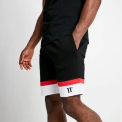 PLAY HARD Shorts – Black / White / Fiery Red 9 PLAY HARD Shorts – Black / White / Fiery Red -11 Degrees Store 14008075 1265037177718428