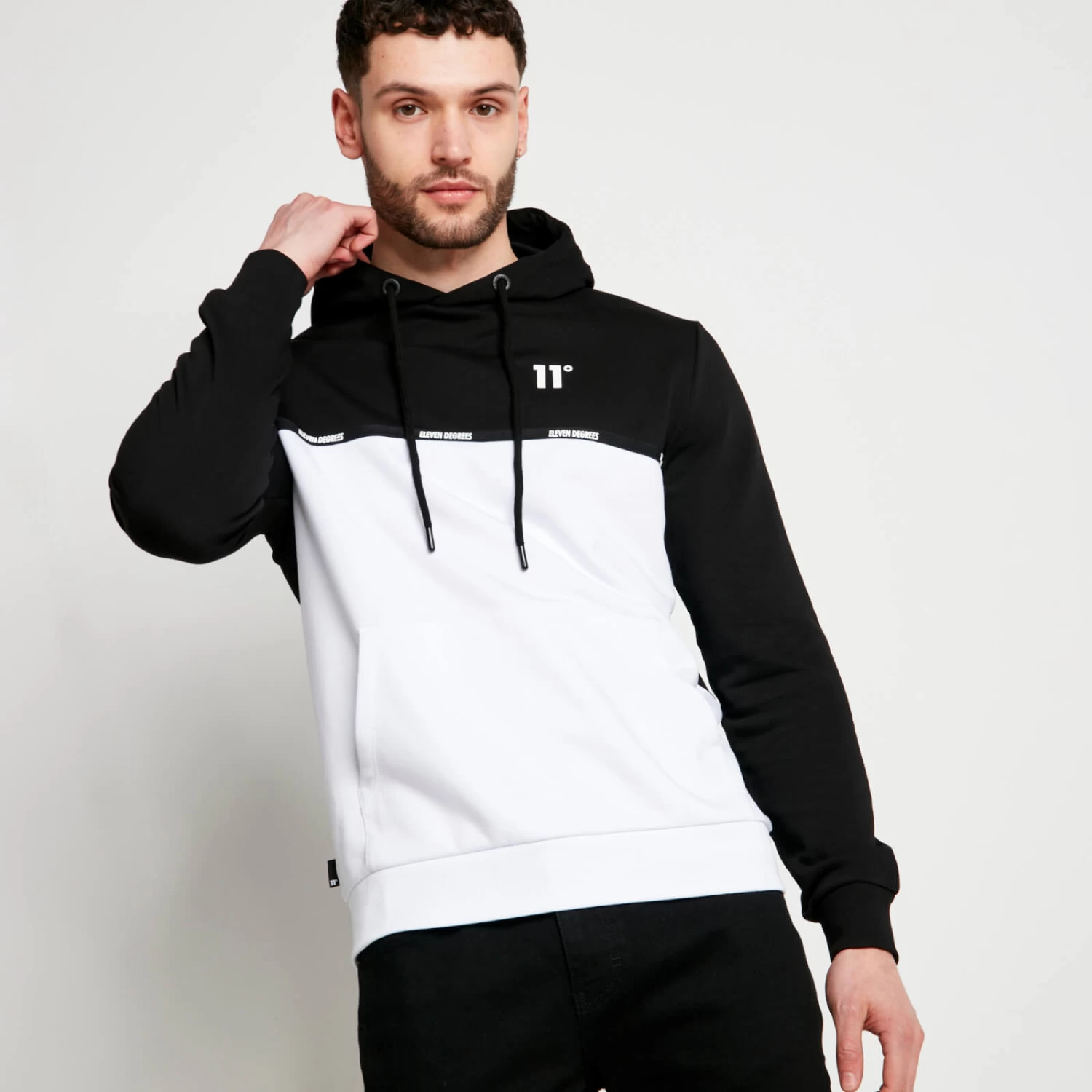 ENERGY Hoodie – Black/ White 1 ENERGY Hoodie – Black/ White