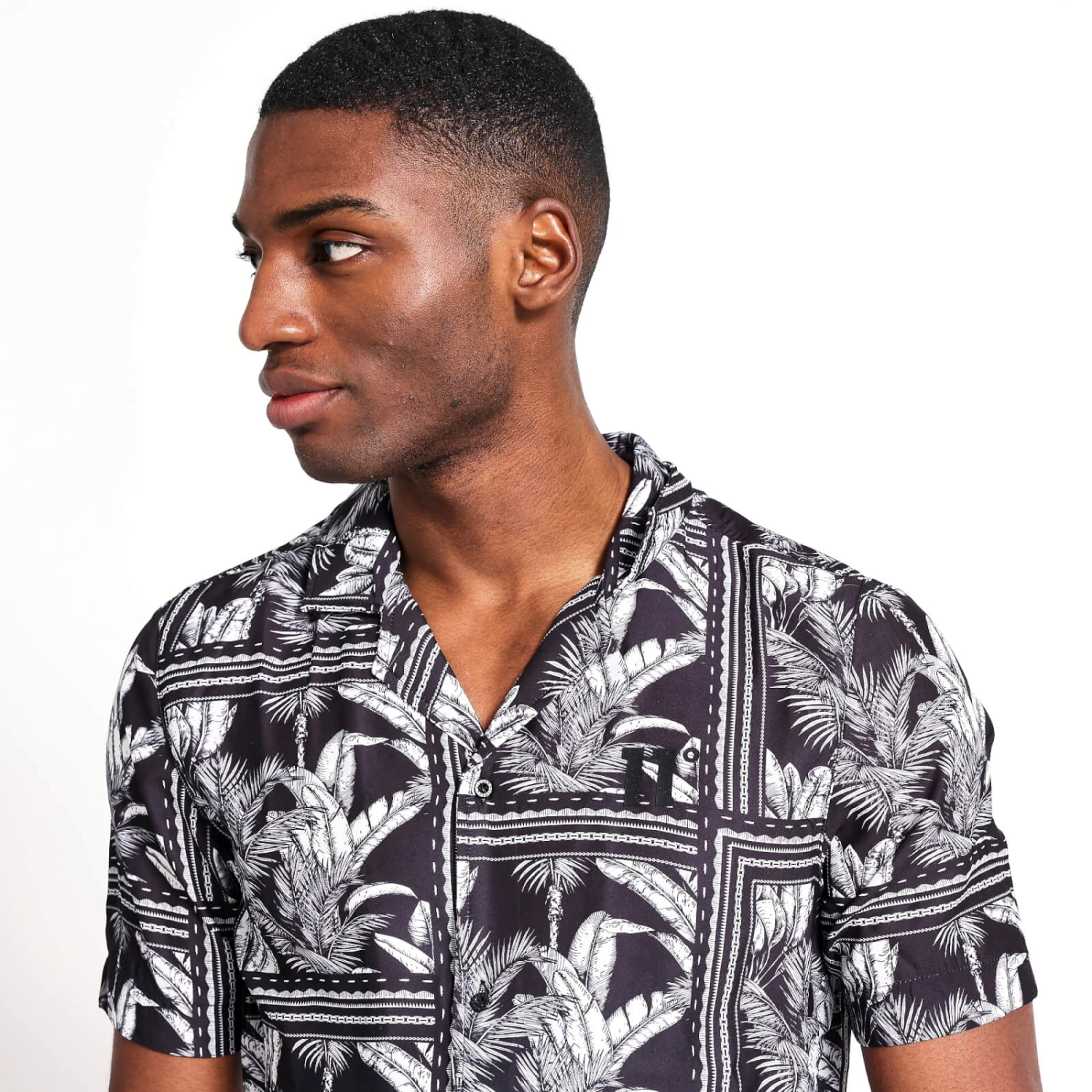 HEAT Shirt – Black / White 4 HEAT Shirt – Black / White - Image 4