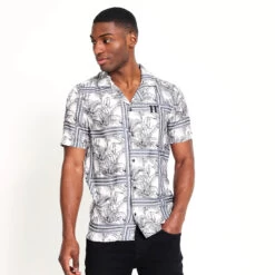 HEAT Shirt – Light Pink / Shadow Grey / White