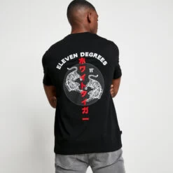 TIGER T-Shirt – Black -11 Degrees Store 14008217 3425037179535024
