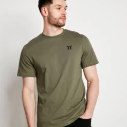 CORE T-Shirt – Khaki -11 Degrees Store 14008367 6285037186764652