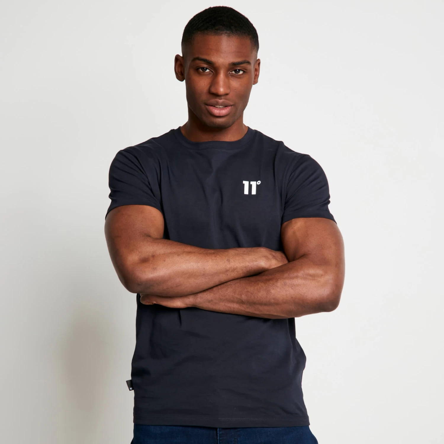 CORE Muscle Fit T-Shirt – Navy 1 CORE Muscle Fit T-Shirt – Navy
