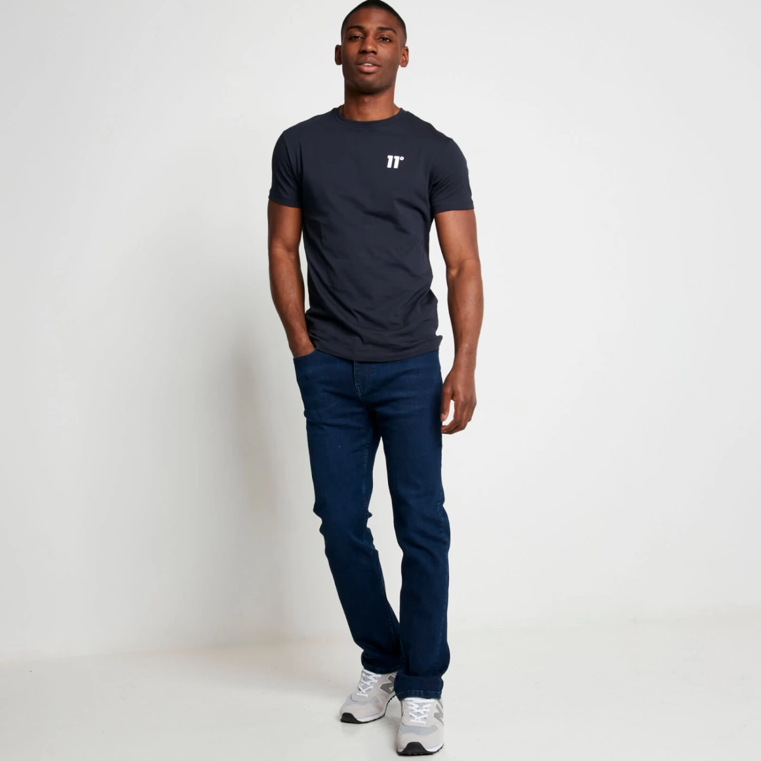 CORE Muscle Fit T-Shirt – Navy 4 CORE Muscle Fit T-Shirt – Navy - Image 4