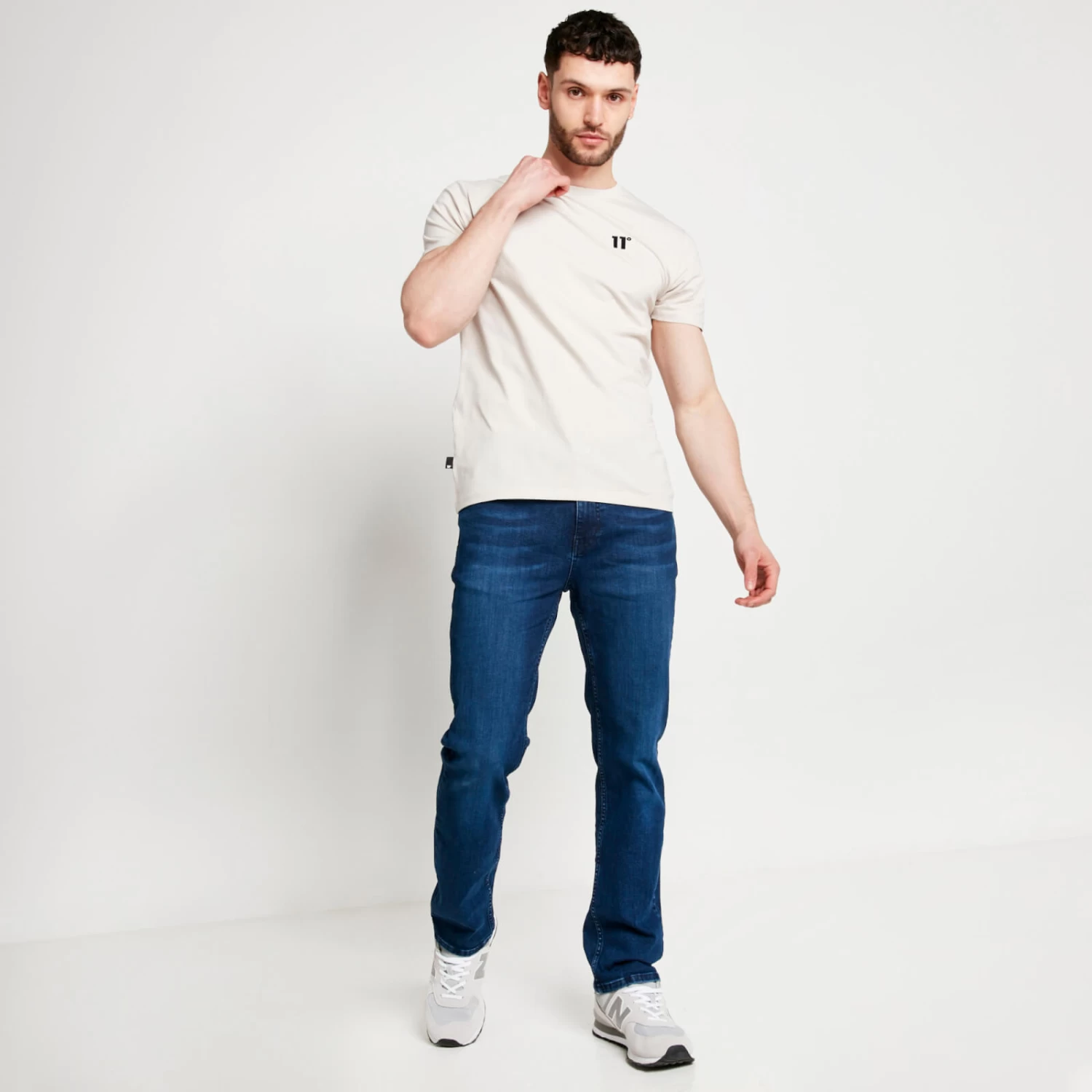 CORE Muscle Fit T-Shirt – Stone 4 CORE Muscle Fit T-Shirt – Stone - Image 4