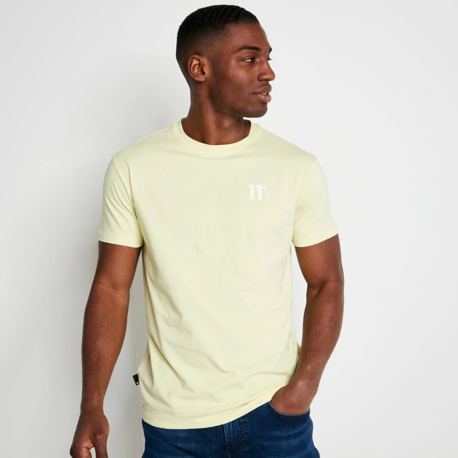 CORE Muscle Fit T-Shirt – Yellow Sherbet 2 CORE Muscle Fit T-Shirt – Yellow Sherbet - Image 2