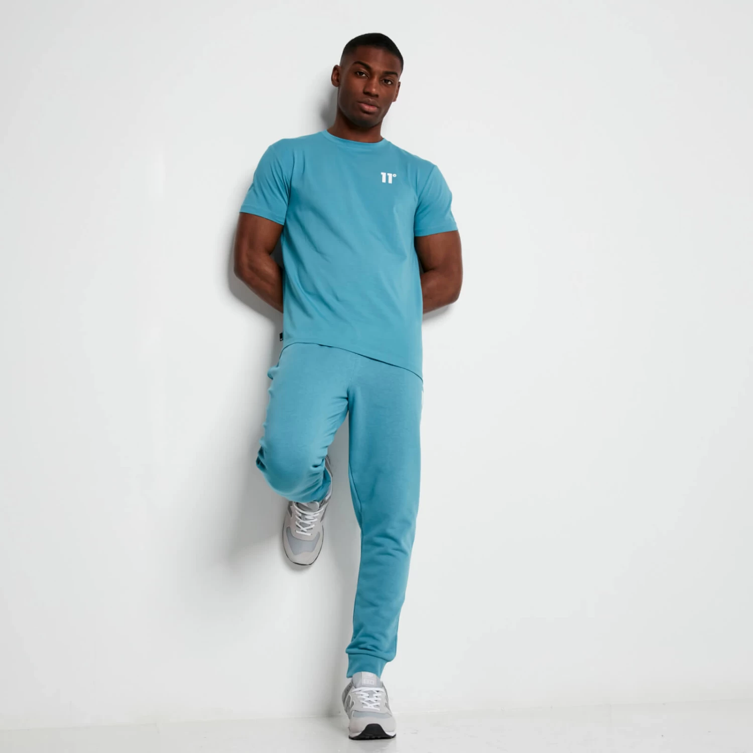 CORE Muscle Fit T-Shirt – Washed Teal 5 CORE Muscle Fit T-Shirt – Washed Teal - Image 5
