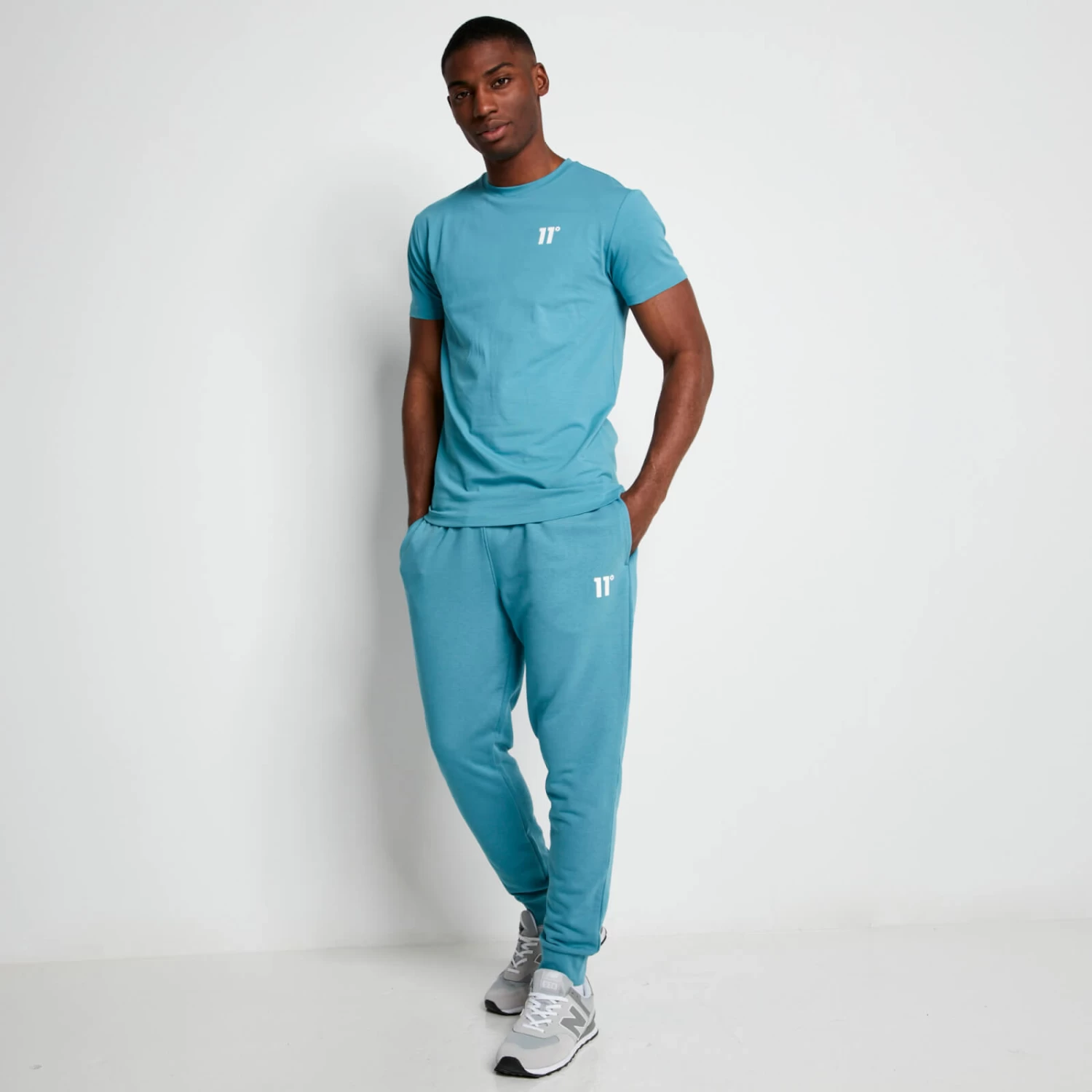 CORE Muscle Fit T-Shirt – Washed Teal 4 CORE Muscle Fit T-Shirt – Washed Teal - Image 4