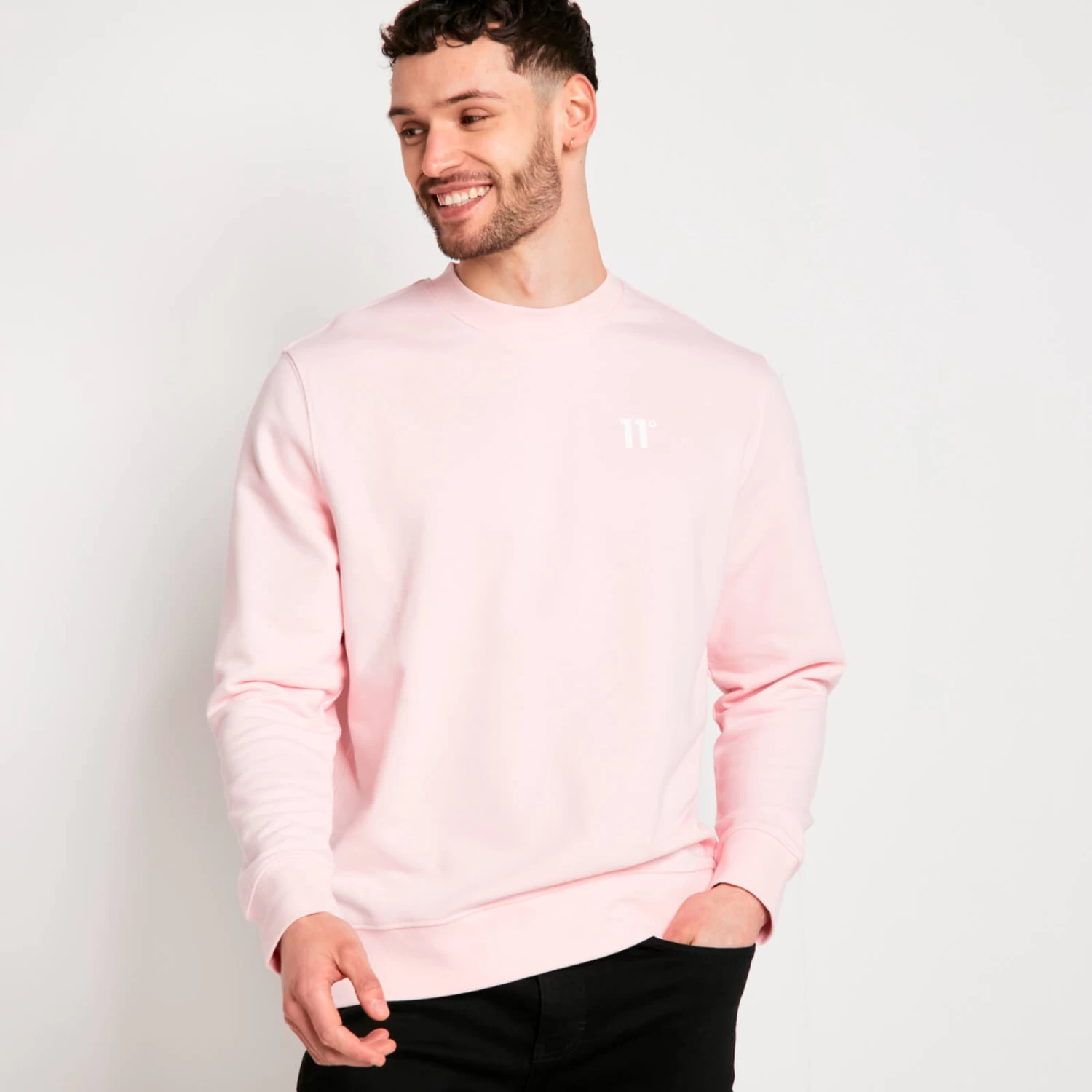 CORE Sweatshirt – Light Pink 1 CORE Sweatshirt – Light Pink
