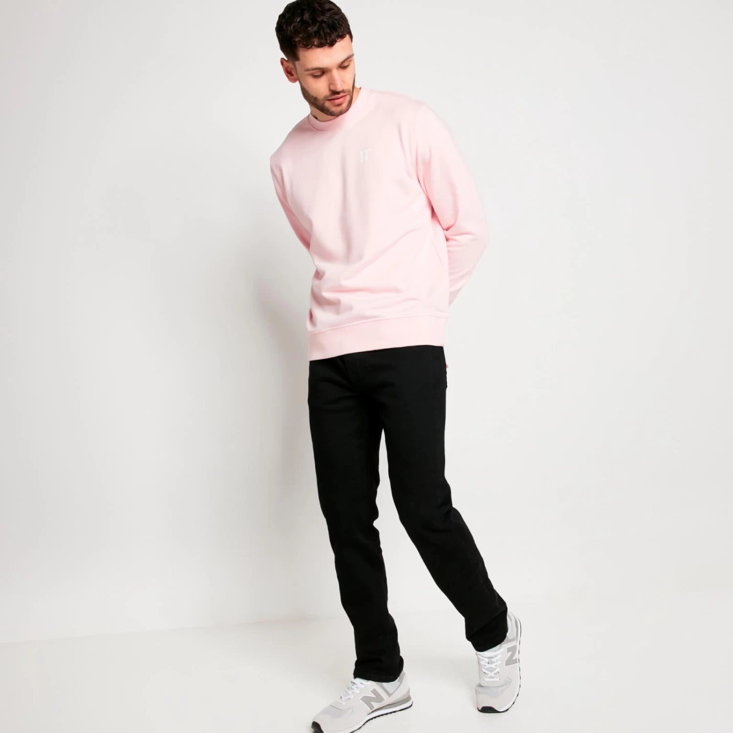 CORE Sweatshirt – Light Pink 4 CORE Sweatshirt – Light Pink - Image 4