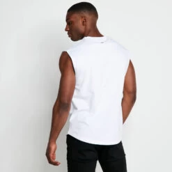 CORE Cut-Off T-Shirt – White -11 Degrees Store 14008549 1195037188132787