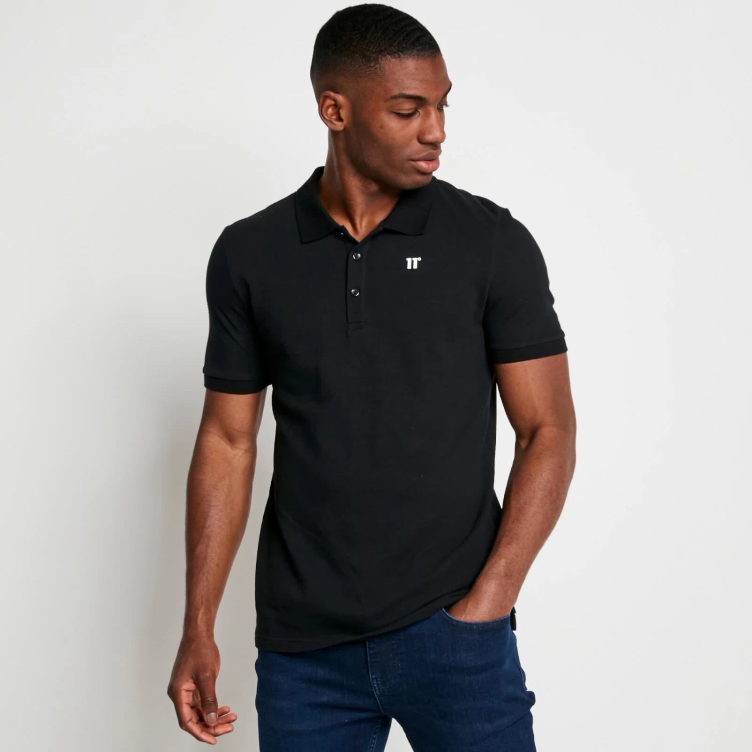 CORE Polo Shirt – Black 2 CORE Polo Shirt – Black - Image 2