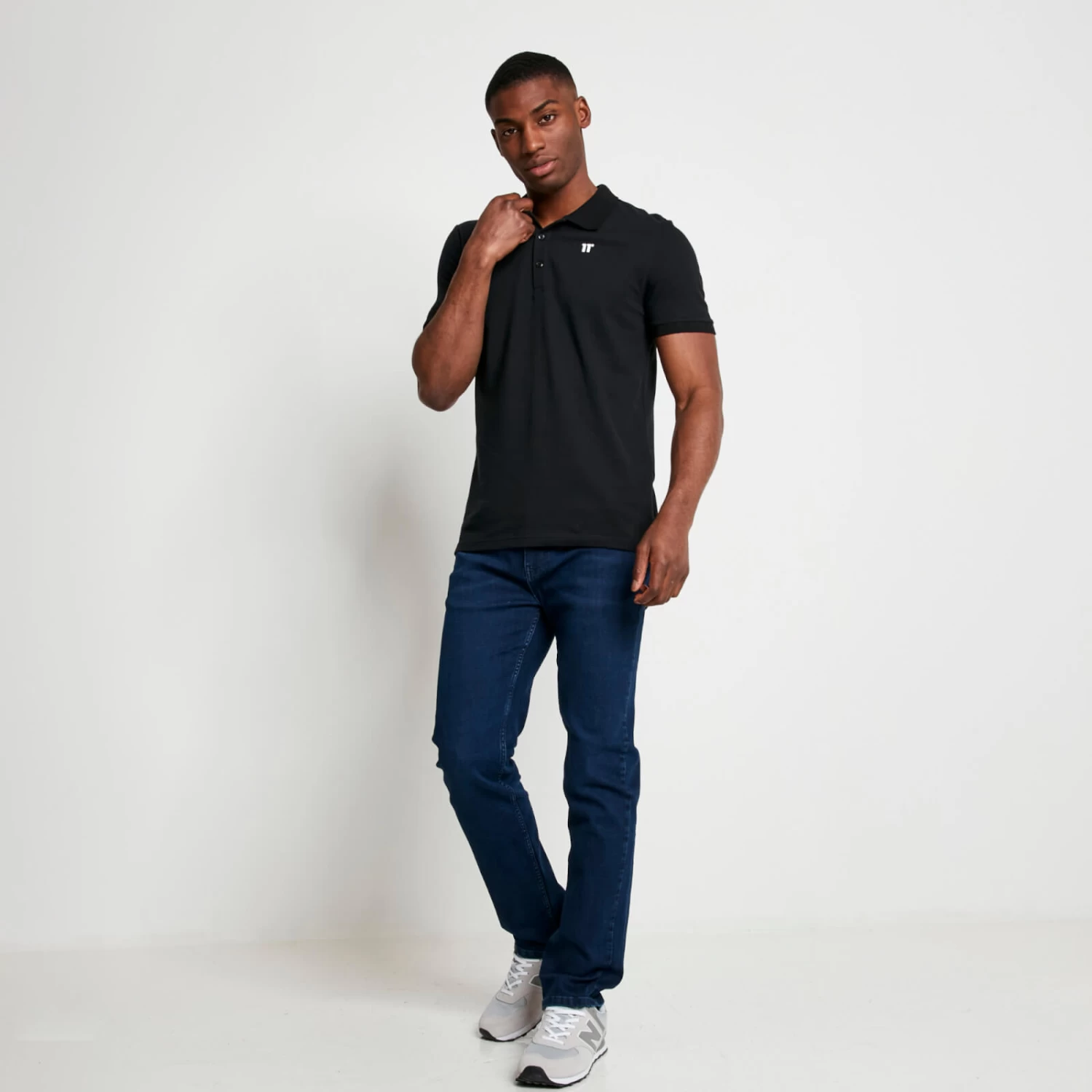 CORE Polo Shirt – Black 4 CORE Polo Shirt – Black - Image 4
