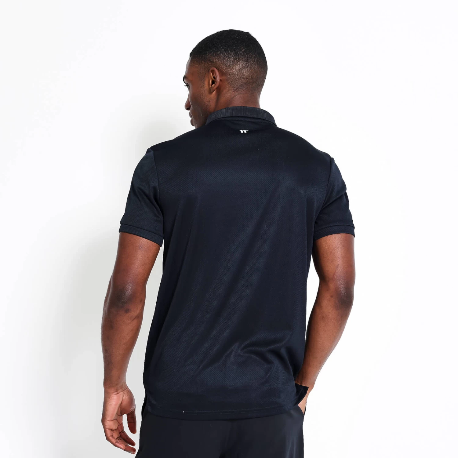 GOLF Polo Shirt – Black 4 GOLF Polo Shirt – Black - Image 4