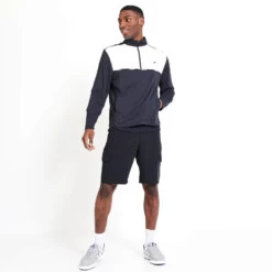 GOLF Mid Layer – Black/ White